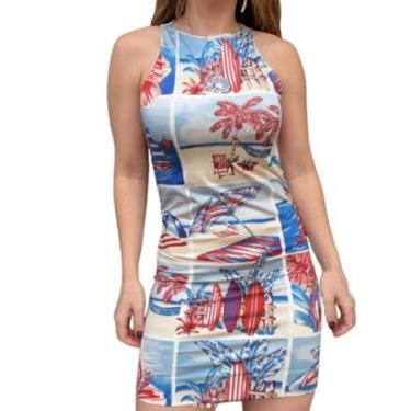 Imagem de Vestido Curto Farm Rio Diário de Verão-Feminino