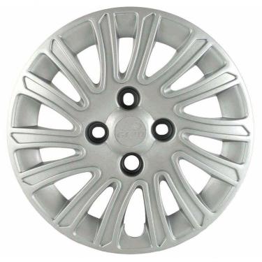 Imagem de Calota Grid Aro 13p 092cb-pta Fiat Modelo Grand Siena 2012/ 13 Cubo Baixo - Pc / 4