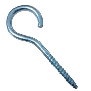 Imagem de Gancho rede de proteção e uso geral para bucha 6 ou madeira com 100 pç