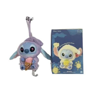 Imagem de Boneco Fofo Disney Stitch Réplica Caixa Surpresa Brinquedos De Pelúcia