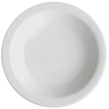 Imagem de Prato Fundo de Porcelana 21,5cm Classe Única Iguaçu Germer Branco