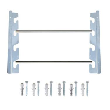 Imagem de Suporte Para Churrasqueira Inox 60cm Para Grelhas E Espetos - INOX LAU