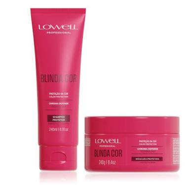 Imagem de Lowell Blinda Cor Shampoo 240ml e Mascara 240g