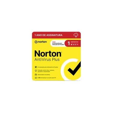 Imagem de Norton Antivirus Plus 1 Dispositivo, 12 meses, Digital para Download - ESD 21405568