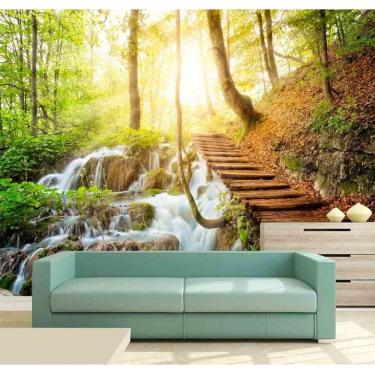 Imagem de Papel de Parede - Paisagens Cachoeira 3D 1M² na 085