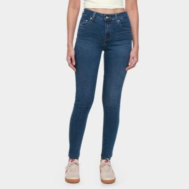 Imagem de Calça Skinny Levis 721 High Rise Feminina, Azul claro, 38