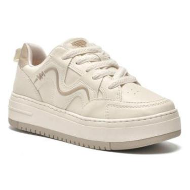 Imagem de Tênis Feminino Plataforma Casual Sola Alta Via Marte-Feminino