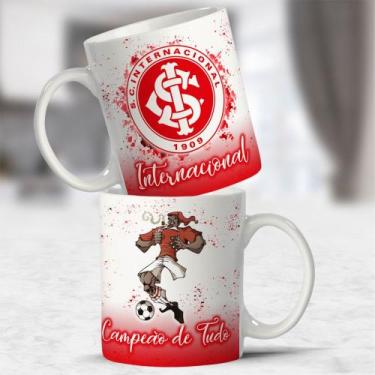 Imagem de Caneca Personalizada MASCOTE TORCEDOR DE TIME DE FUTEBOL 325ml - PRESE