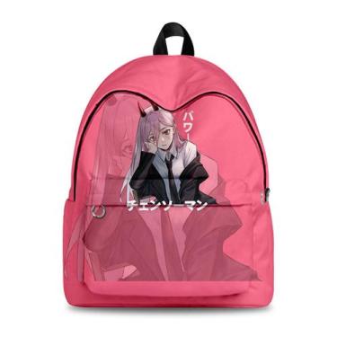 Imagem de Mochila Cartoon Kids School Chainsaws Mans Powers 34x17x43cm - yiweisa