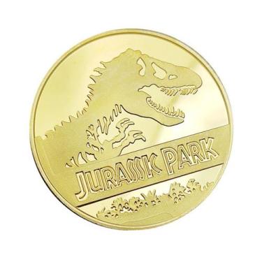 Imagem de Liga comemorativa de anime Coin Jurassics Dinosaur de 4 cm e 30 g - Yi
