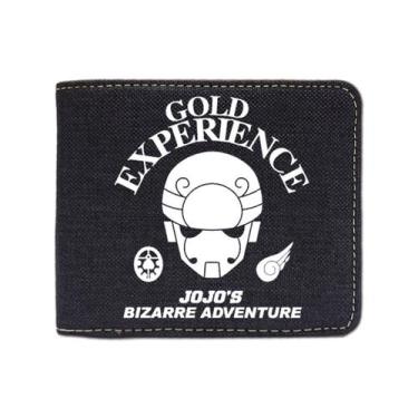 Imagem de Carteira, porta-moedas, couro, Jojos Blazares Adventures Anime - Yiwei
