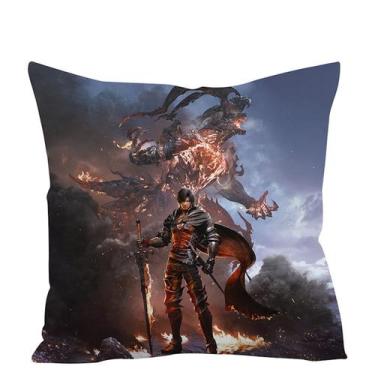 Imagem de Capa de almofada Finals Fantasy Anime 45x45cm poliéster - yiweisai