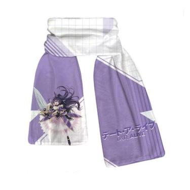 Imagem de Lenço Dates A Lives Anime Pashmina Shawl Winter Warm 160x25cm - Yiweis