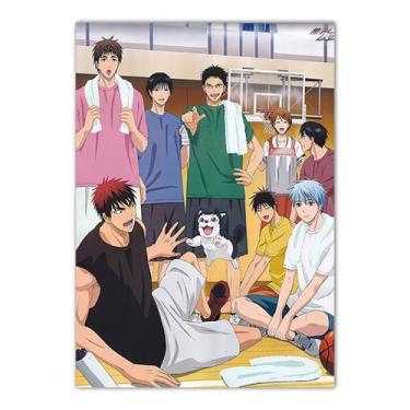 Imagem de Pôster Kurokos Basketball Anime Art 30x40cm Papel 30g - yiweisai