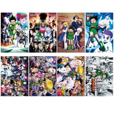 Imagem de Poster Hunters X Hunters Anime Art 42x29 cm 8 unidades/lote de papel -