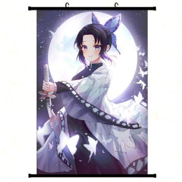 Imagem de Pintura de parede em tela Demon Slayers Kochous Shinobus Anime - Yiwei