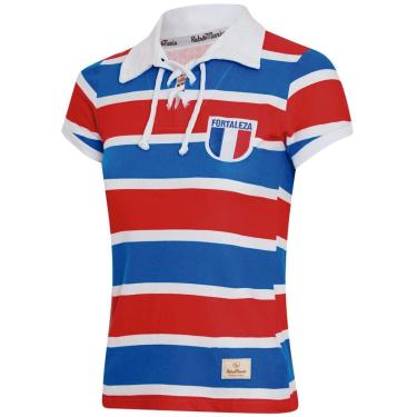 Imagem de Camisa Retrô Fortaleza Cordinha Feminina-Feminino