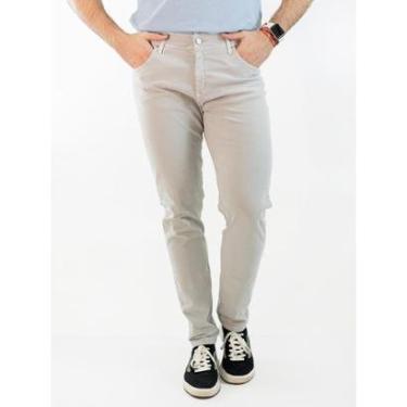 Imagem de Calça Masculina Sarja Skinny Cores Neutras Elastano Anticorpus-Feminino