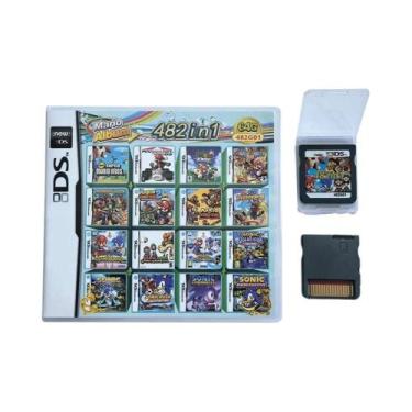 Imagem de Cartucho De Jogo 486 Em 1 DS NDS 3DS 3DS NDSL Para Console Portátil R4