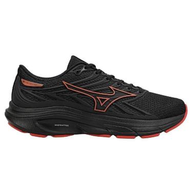 Imagem de Tênis Mizuno Jet 8 - Masculino Preto-Vermelho