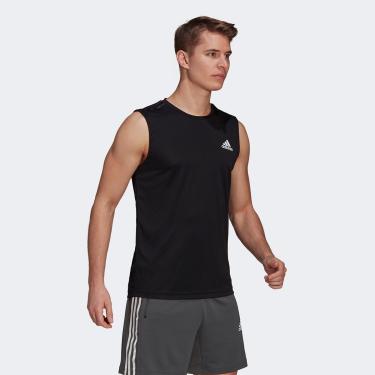 Imagem de Regata Adidas D2M Listras Masculina-Masculino