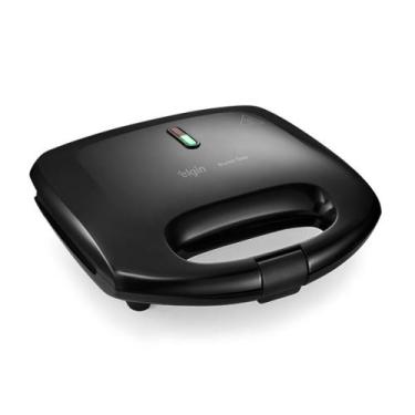 Imagem de Sanduicheira 2 em 1 800W Luz Indicadora Trava 220V - Elgin