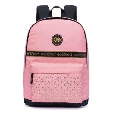 Imagem de Mochila Ecko Feminina Escolar Faculdade 18 Litros Resistente Trabalho-Feminino