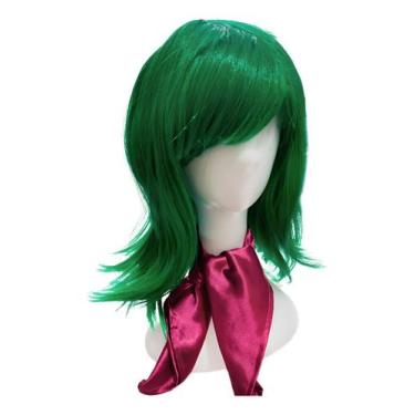 Imagem de Divertidamente Nojinho Peruca E Lenço Cosplay Carnaval - Pink Flamingo