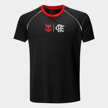 Imagem de Camiseta Flamengo Disparar Masculina - Braziline, Preto, P