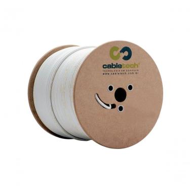 Imagem de Cabo Coaxial Cabletech STD 40 para Banda C Parabólica com Blindagem 90% e Bobina 305m B...