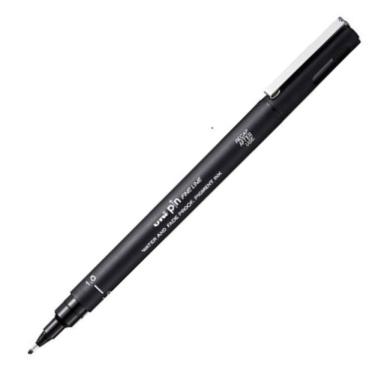 Imagem de Caneta Nanquim Fine Line Uni Pin 1.0 com Tinta Resistente à Água e ao Desbotamento Pont...