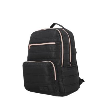 Imagem de Mochila Notebook 16" Xtrem Nebraska 5XT Preta e Rosa, Preto, Extragran
