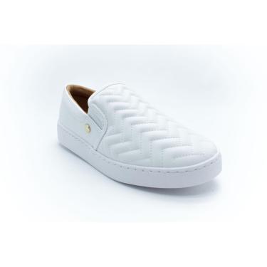 Imagem de Tenis Feminino Vizzano Slip On Matelasse Branco-Feminino