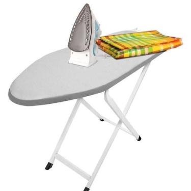Imagem de Forro para Tábua de Passar Roupas 135x40cm Térmico Cinza - Vida Pratik