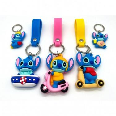 Imagem de Chaveiro stitch emborrachado diversos modelos surpresa - xcell