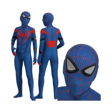 Imagem de Fantasia De Cosplay Do Homem-Aranha Para Crianças E Adultos, Roupa De 