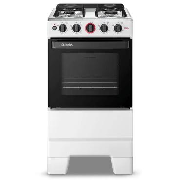 Imagem de Fogão Esmaltec 4 Bocas Ideal Super F4iab4121br Acendimento Automático Branco Bivolt