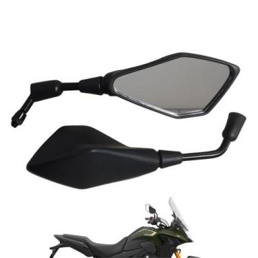 Imagem de Par de Retrovisor Modelo Kawasaki Z400 Rebaixado Haste Curta ou Média 
