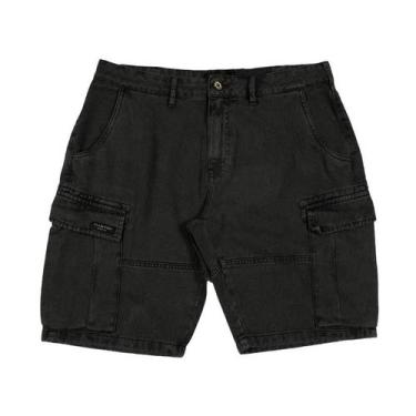 Imagem de Bermuda Sarja Diamond Supply Cargo, Preto, 42