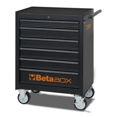 Imagem de Kit Carrinho de Ferramentas C04-BOX 6 Gavetas Preto + Kit Berços Start
