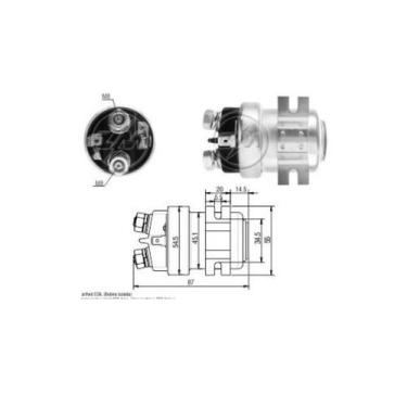 Imagem de Automatico auxiliar de partida mb 12v zm0403 - Zm Sa