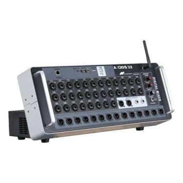 Imagem de Mesa de som duonn digital axios 32 canais 14 auxiliares rack