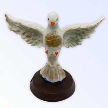 Imagem de Imagem Divino Espirito Santo Escultura Resina 11 cm - Lua Mistica