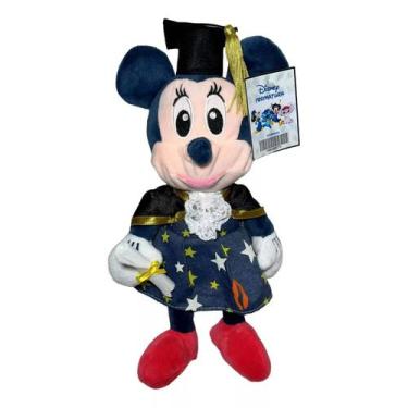 Imagem de Boneca Pelúcia P Personagem Minnie Mouse Formatura Mickey Disney