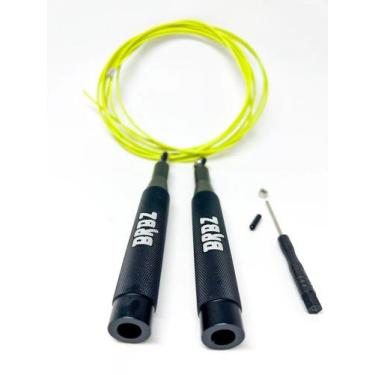 Imagem de Corda de Pular Speed Rope Ligeirinha Pro SR-2S - Brabuz, Preto, Único