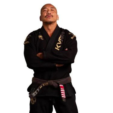Imagem de Kimono KVRA Gold Edition Preto, A0, Preto