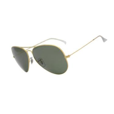 Imagem de óculos de sol Ray Ban aviator large mod rb3025L L0205 Tamanho 58