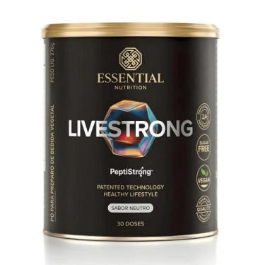 Imagem de Livestrong Peptistrong Neutro Lata 276g - Essentia Nutrition - Essenti