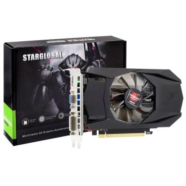 Imagem de Placa de Vídeo Radeon HD7670 4GB DDR5 PCI Express 3.0 X16 com HDMI DVI e VGA Star HD767...
