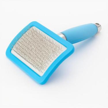 Imagem de Rasqueadeira Profissional Gel Collection  Cabo De Gel - - Elepet, AZUL